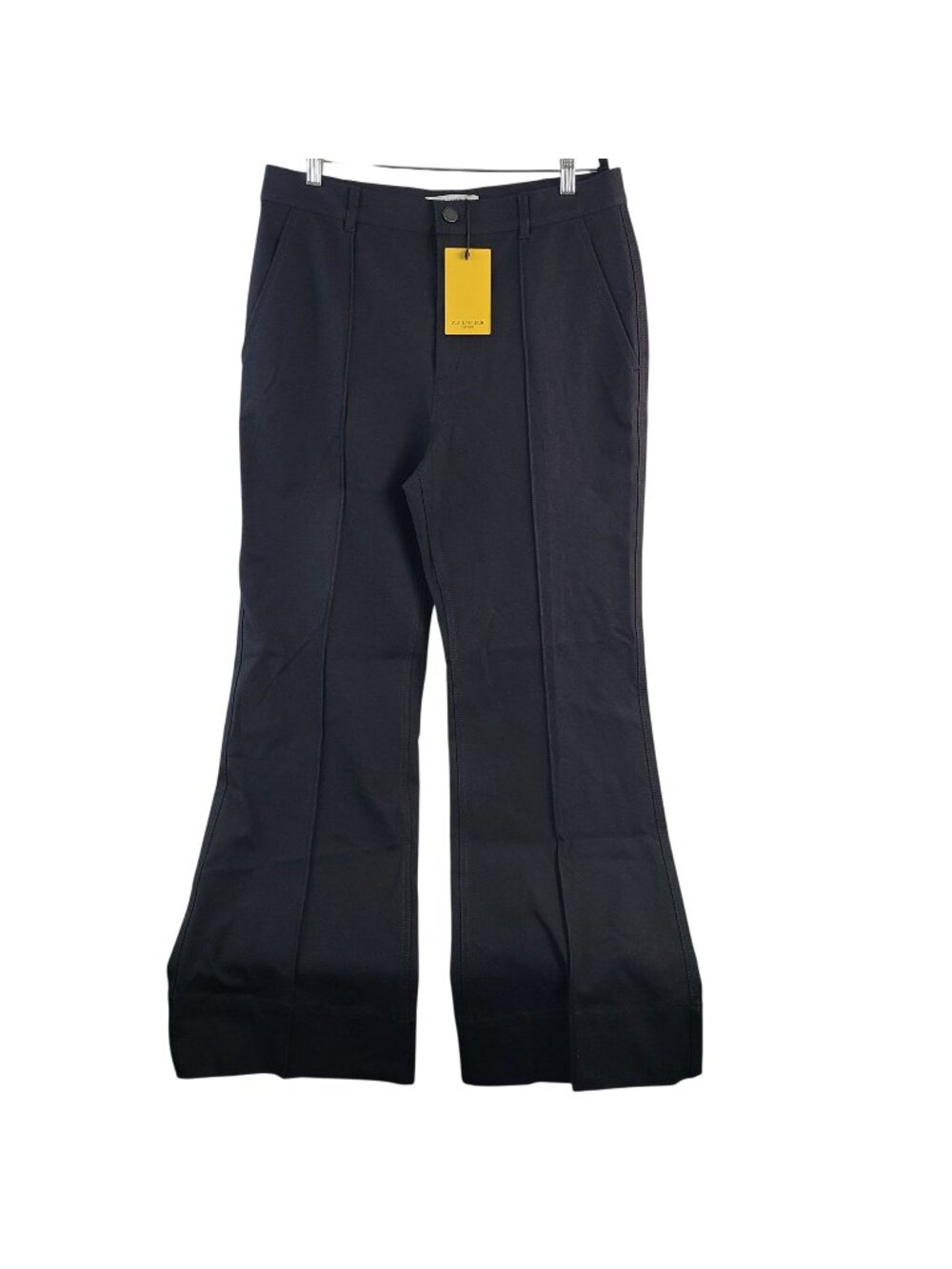 NEW M.M. Lafleur Rowe 1.0 Black Eco Better Than Denim Pants Size 14
